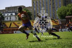 В Москве стартовали  Всероссийские соревнования Спартакиады МЧС России по регби-7