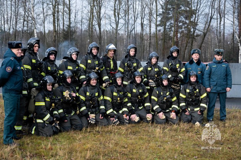 Ордена Почёта Академии ГПС МЧС России в рамках обмена опытом посетили курсанты УГЗ МЧС Беларуси