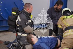 В Москве завершился смотр-конкурс на звание «Лучшее звено газодымозащитной службы города Москвы»