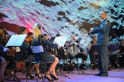 Сотрудники и курсанты вуза приняли участие в концерте творческих коллективов МЧС России на ВДНХ