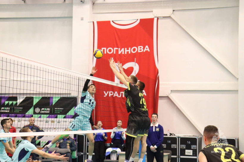 Сборная Академии стала победителем соревнований по волейболу среди вузов МЧС России