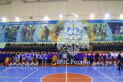 В северной столице стартовали соревнования по мини-футболу среди вузов МЧС России