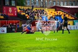 Сегодня на легендарном регбийном стадионе «Слава» состоялись финальные игры первого Кубка МЧС России по регби-7 среди образовательных организаций высшего образования министерства по чрезвычайным ситуациям.