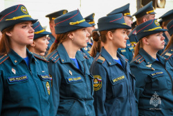В Академии прошла торжественная линейка, посвященная Дню знаний