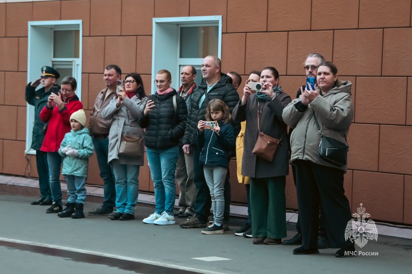 В Академии ГПС МЧС России приняли Торжественную клятву кадеты