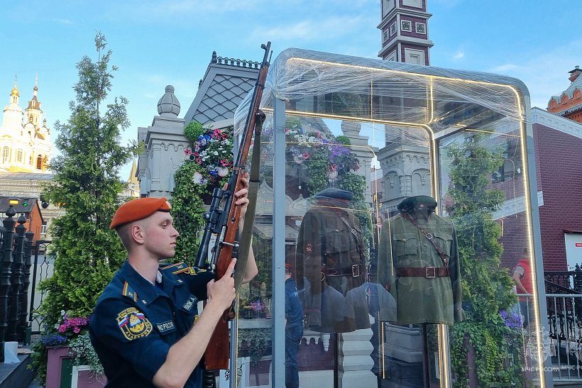 Курсанты Академии посетили фестиваль исторической реконструкции «Времена и эпохи»