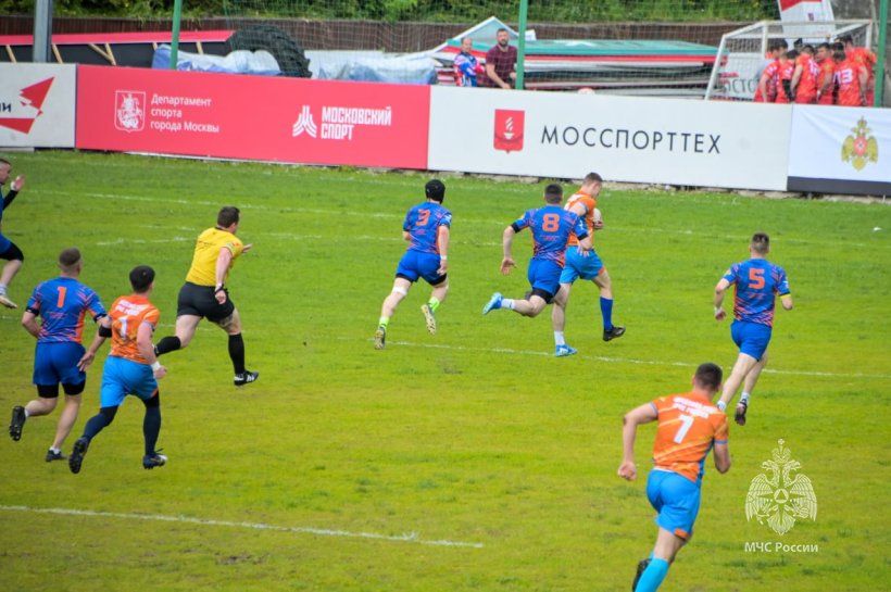 В Москве стартовал Кубок МЧС России по регби-7 