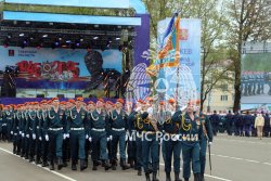 Парадные расчеты Академии приняли участие в Парадах Победы