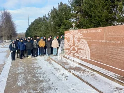Поисковики Академии провели пеший поход