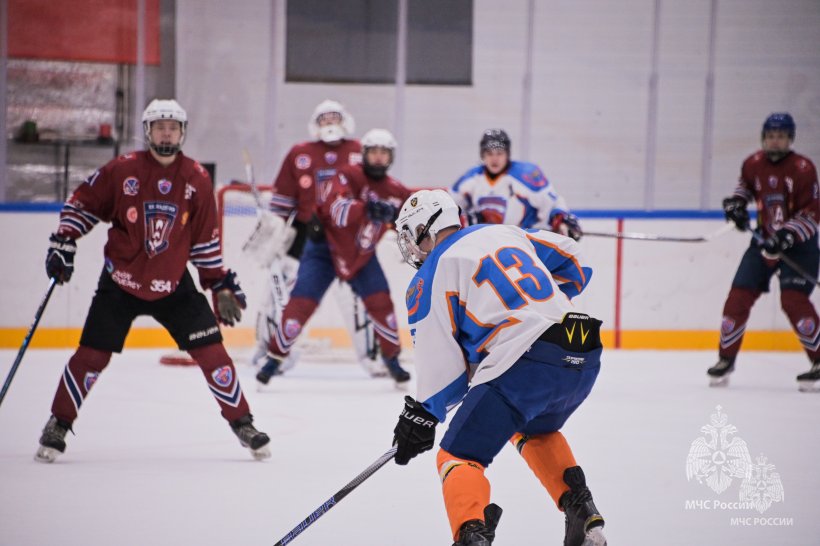 Команда Академии принимает участие в Чемпионате Студенческой хоккейной лиги Москвы и Московской области