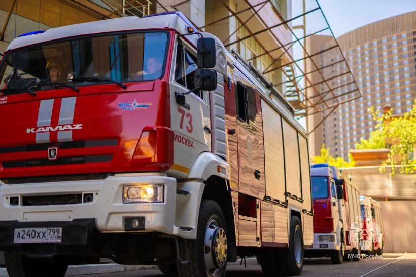 В Академии прошли тренировочные пожарно-тактические учения