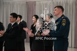 Академию посетила делегация КНДР