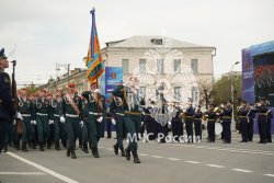 Парадные расчеты Академии приняли участие в Парадах, посвященных празднованию 79-й годовщины Победы в Великой Отечественной войне