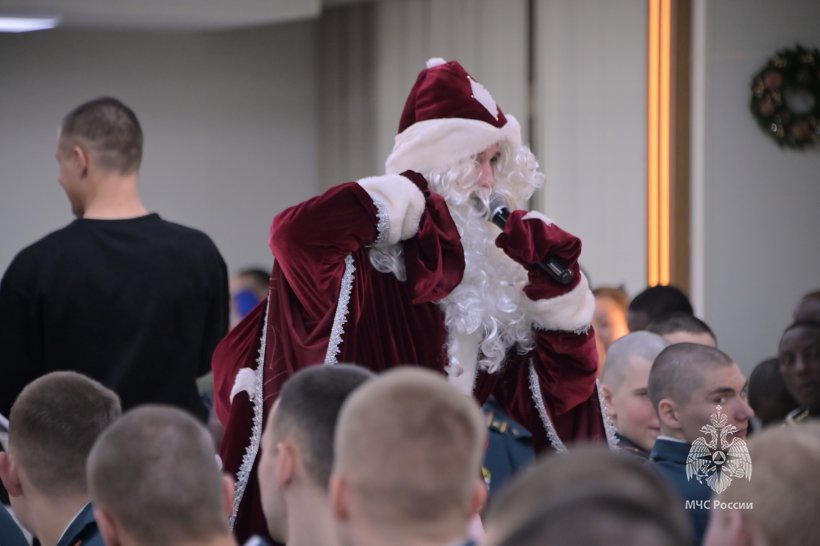 Курсанты Академии встретили Новый год