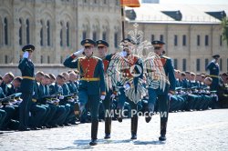 На Красной площади состоялся выпуск молодых специалистов
