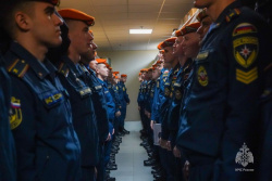 Личный состав Академии принимает участие в штабной тренировке по гражданской обороне 