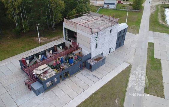 Здание №1А. Учебная площадка по проведению АСДНР в производственных помещениях