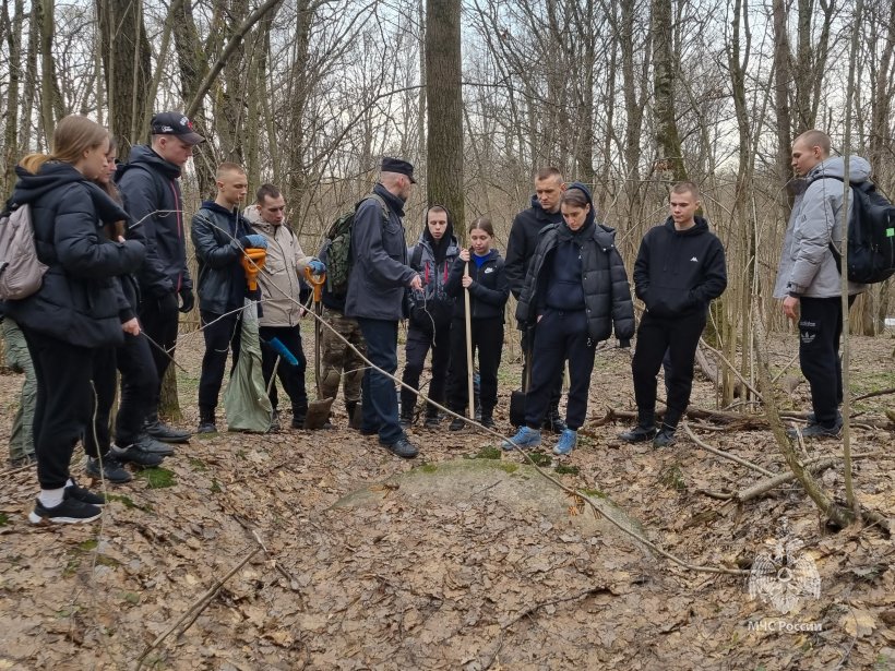 Поисковый отряд продолжает активно заниматься проектом «Московские рубежи»