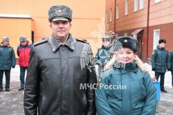 На плацу Академии состоялось построение переменного и постоянного состава