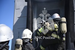 В Ногинске завершились практические занятия у девушек 1, 2 и 3 курсов факультета пожарной и техносферной безопасности