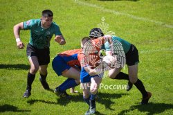 В Москве наградили победителей Спартакиады МЧС России по регби-7 