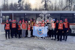 Личный состав Академии ГПС МЧС России принял участие в московской гонке «Лыжня России»