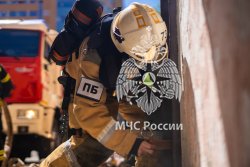 В Академии прошли тренировочные пожарно-тактические учения