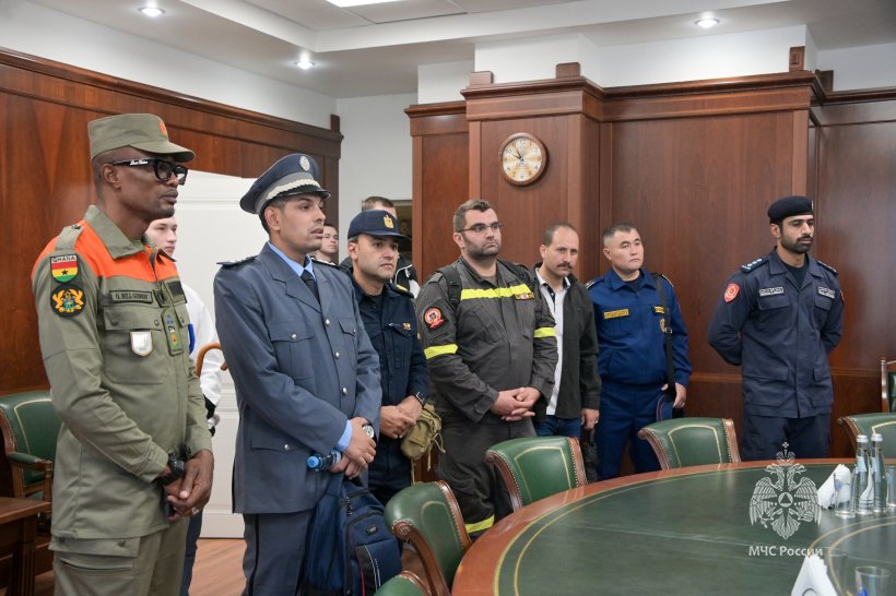 В Академии завершили обучение представители стран – членов Международной организации гражданской обороны (МОГО)