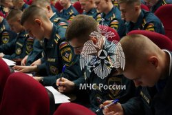 Личный состав Академии принимает участие в Экодиктанте