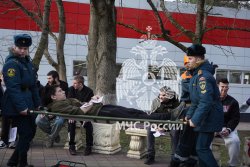 В Геленджике прошли учения по ликвидации последствий землетрясения