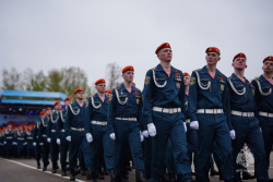 Парадные расчеты Академии приняли участие в Парадах Победы