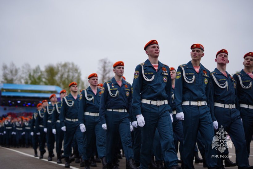 Парадные расчеты Академии приняли участие в Парадах Победы