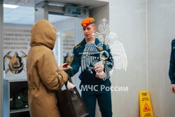 В Академии прошла традиционная акция «Георгиевская ленточка»