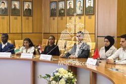 В Академии состоялся выпуск слушателей Института подготовки иностранных граждан