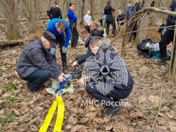 Поисковый отряд продолжает активно заниматься проектом «Московские рубежи»