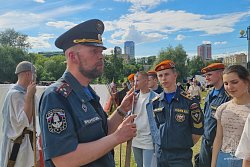 Курсанты Академии посетили фестиваль исторической реконструкции «Времена и эпохи»