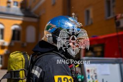 В Академии прошли тренировочные пожарно-тактические учения