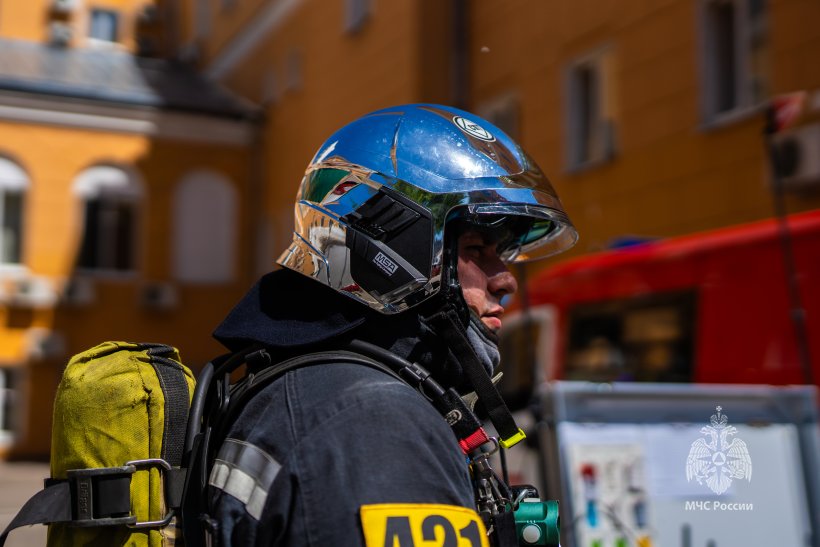 В Академии прошли тренировочные пожарно-тактические учения