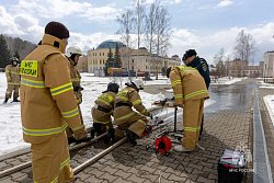 Специалисты двух вузов МЧС России провели экспериментальные исследования насосно-рукавных систем