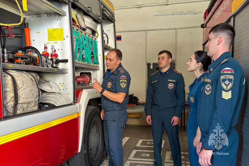 Обучающиеся Академии проходят производственную практику