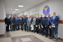 В Академии состоялся выпуск слушателей Института развития