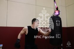 В Академии прошел чемпионат по силе удара «Ударная десятка»