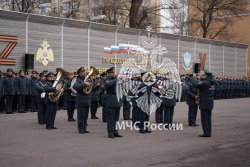 На плацу вуза состоялся общеакадемический развод