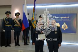 Александр Куренков посетил Академию ГПС МЧС России в Москве