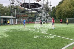 Курсанты Академии приняли участие в товарищеском турнире «Кубок ВДНХ» по футболу