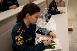 Курсанты Академии приняли участие в добровольческих акциях «Новогодняя открытка» и «Письмо солдату»