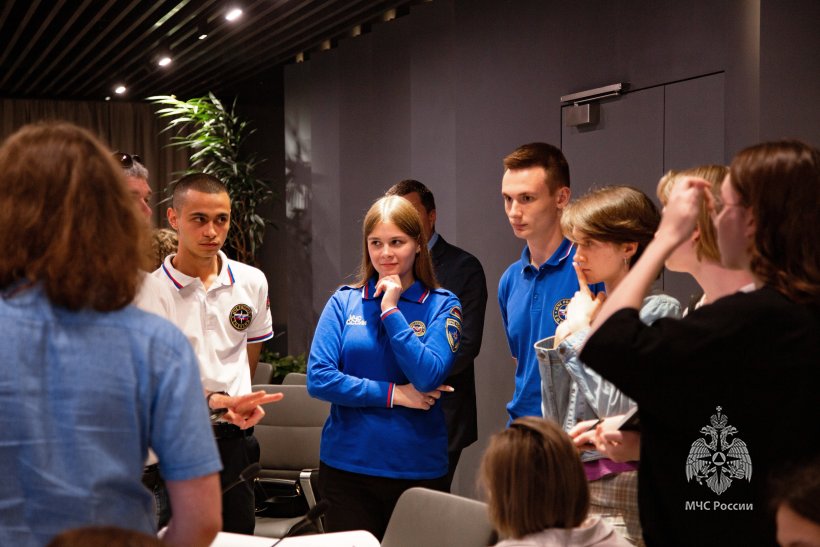 Студенты и курсанты Академии приняли участие в Форуме социальной рекламы МЧС России  