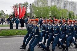 Руководство и сотрудники МЧС России отдали дань памяти воинам, погибшим в Великой Отечественной войне