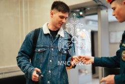 В Академии прошла традиционная акция «Георгиевская ленточка»