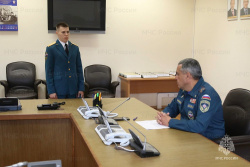 Выпускники Академии пополнили ряды территориальных органов МЧС России